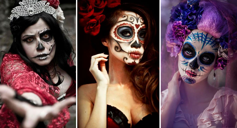 Maquiagem para halloween caveira mexicana  Fantasias de halloween para  homens, Fantasias halloween, Fantasias