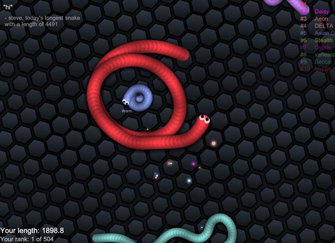 Slither.io: MELHOR JOGADA !!! 